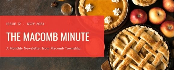 The Macomb Minute, Vol. 12 - November 2023