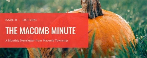 The Macomb Minute, Vol. 11 - October 2023