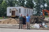 Historic Town Hall moved to Broughton Road