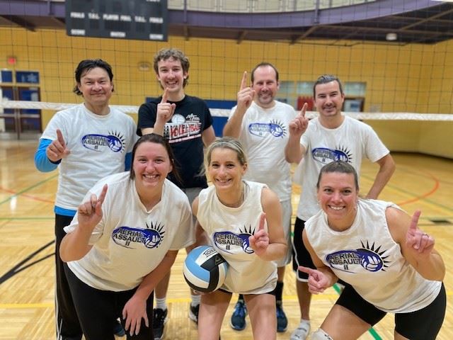 Adult Indoor Volleyball Champions Fall 2025