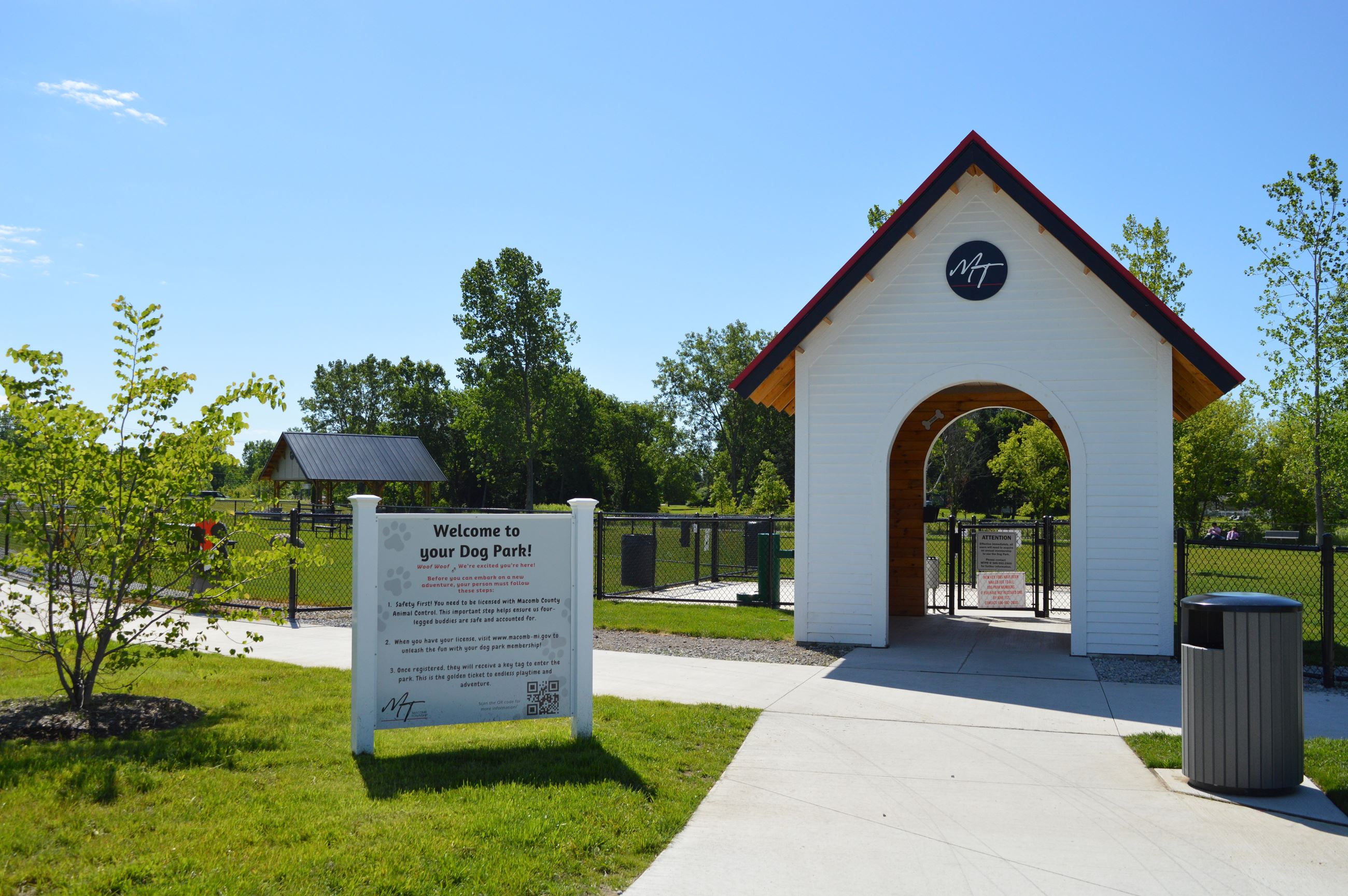Pitchford Park Dog Park Entrance 